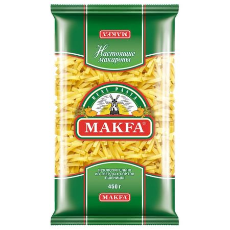 Лапша Макфа короткая 450 г лапша быстрого приготовления kingthai kitchen сливочный томям 90 г