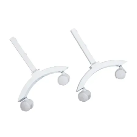 Ножки для конвектора Теплофон Granit Glassar с колесами цвет белый