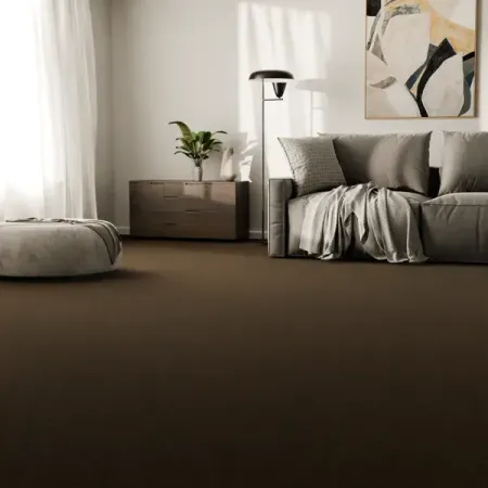 Ковровое покрытие бытовой иглопробивной «Austin» 4 м цвет коричневый