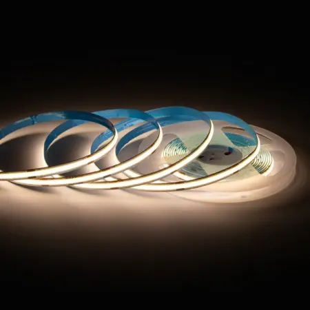 Светодиодная лента для контурной подсветки Apeyron LED COB 24В 8 мм 5м 15 Вт/м 560диод/м 1200 лм/м 3000 К теплый свет