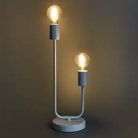 Настольная лампа декоративная Россвет Атлантида цвет белый