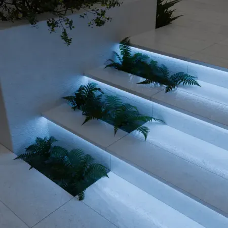 Комплект светодиодной ленты для контурной подсветки Apeyron LED COB 220В 11 мм 5м 11 Вт/м 288диод/м IP65 голубой