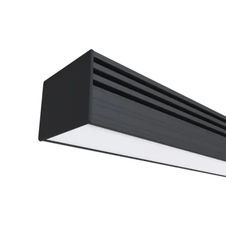 Профиль П-образный Apeyron для светодиодной ленты алюминиевый 10 мм 2 м накладной цвет черный