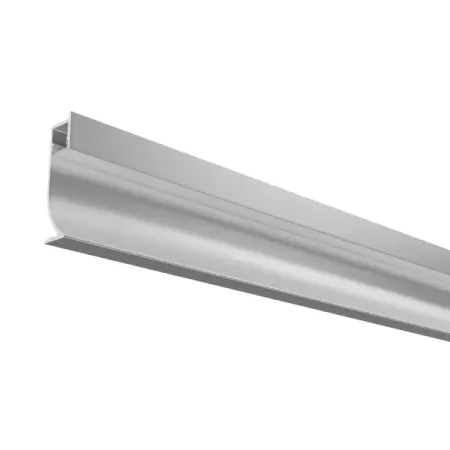 Профиль Apeyron для светодиодной ленты алюминиевый 10 мм 2 м цвет серый