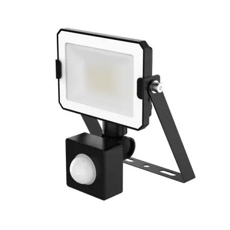 Прожектор светодиодный уличный Osram 10 Вт 4000 К IP65 с датчиком движения и освещённости нейтральный белый свет