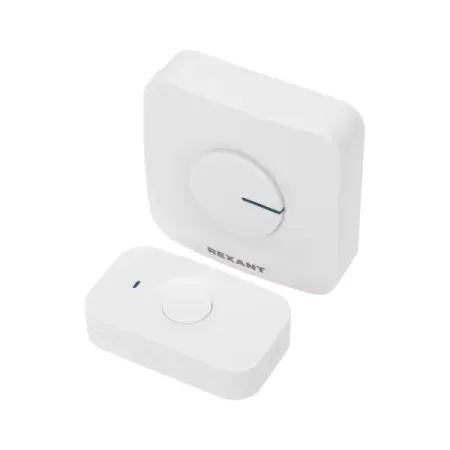 Дверной звонок беспроводной Rexant 52 мелодии цвет белый беспроводной водонепроницаемый дверной звонок с камерой tuya