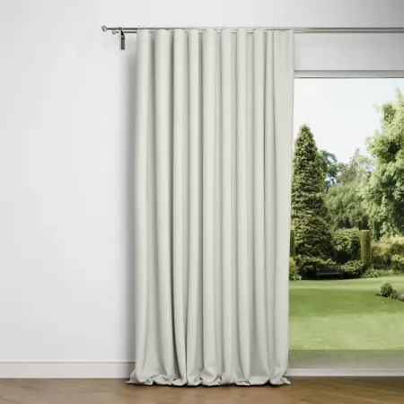 Штора на ленте Горжель 200x280 см цвет молочный штора на ленте miamoza букле 200x280 см молочный