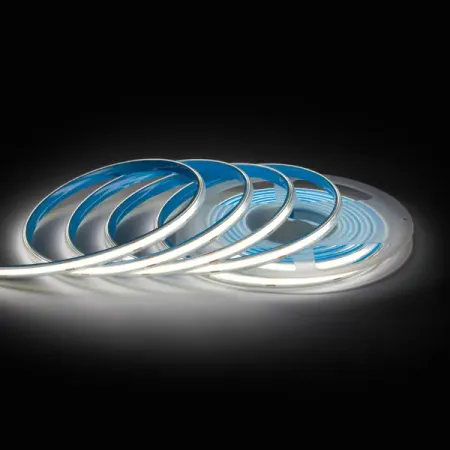 Светодиодная лента для контурной подсветки Apeyron LED COB 24В 8 мм 5м 15 Вт/м 560диод/м 1200 лм/м IP65 4000 К