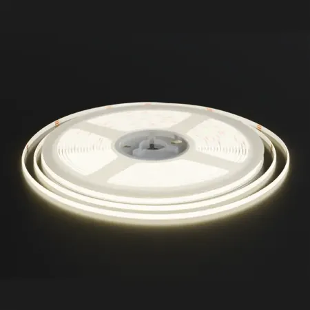 Светодиодная лента для контурной подсветки Apeyron LED COB 24В 3мм 5м 7Вт/м 384диод/м 700лм/м 4000К нейтральный свет источник питания tpro show для световых эффектов