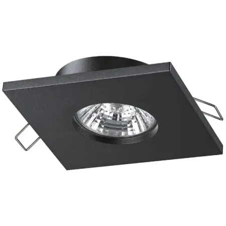 Светильник точечный встраиваемый влагозащищенный Novotech Spot 370805 под отверстие 70 мм GU10 цвет черный