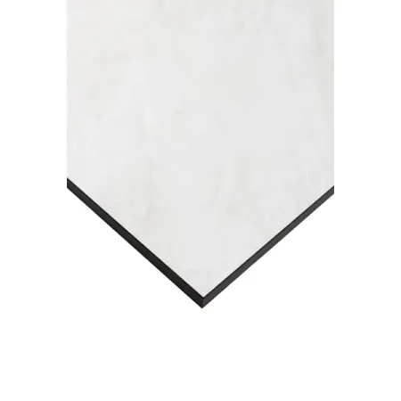 Кухонная столешница Мрамор 120x80x1.6 см HPL-пластик цвет белый