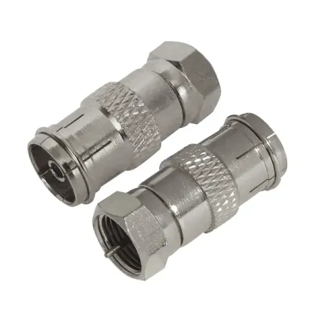 Соединительный ТВ-кабель Rexant штекер F-гнездо TV