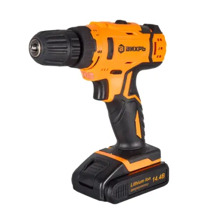 Дрель-шуруповерт аккумуляторная Вихрь ДА-40/20, 14.4 В Li-ion 2x2 Ач