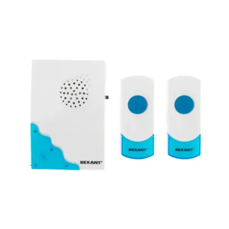 Дверной звонок беспроводной Rexant 32 мелодии цвет белый беспроводной промышленный кран dianqi f24 6