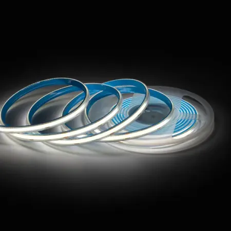 Светодиодная лента для контурной подсветки Apeyron LED COB 24В 8 мм 5м 12 Вт/м 320диод/м 1000 лм/м IP65 4000 К