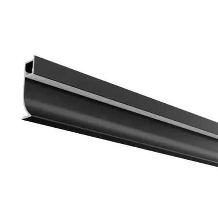 Профиль Apeyron для светодиодной ленты алюминиевый 10 мм 2 м цвет черный