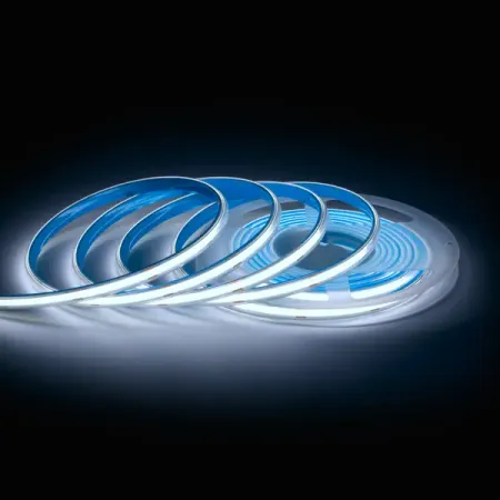 Светодиодная лента для контурной подсветки Apeyron LED COB 24В 8 мм 5м 15 Вт/м 560диод/м 1200 лм/м IP65 6500 К холодный свет