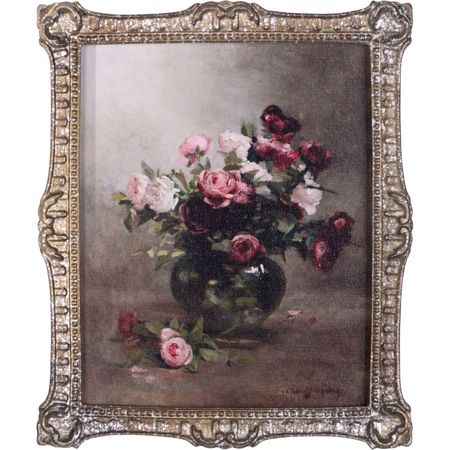 Картина Glasar цветы, масло 26х3х31 см картина симпсоны граффити холст disney