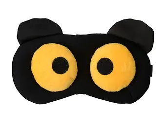 Маска для сна Мордочка с объемными открытыми глазами (плюш) (пакет) (12-37132-202505-S49) (Lafilaf)