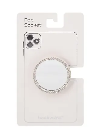 Попсокет Зеркало круглое (ПВХ) (12-18031-202505-S63)