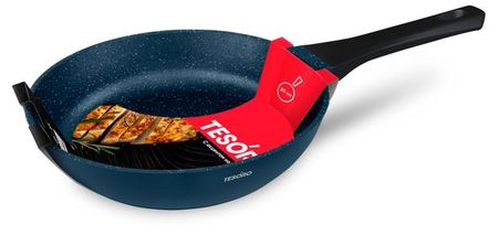 Сковорода Tesoro Total Blue, 20 см