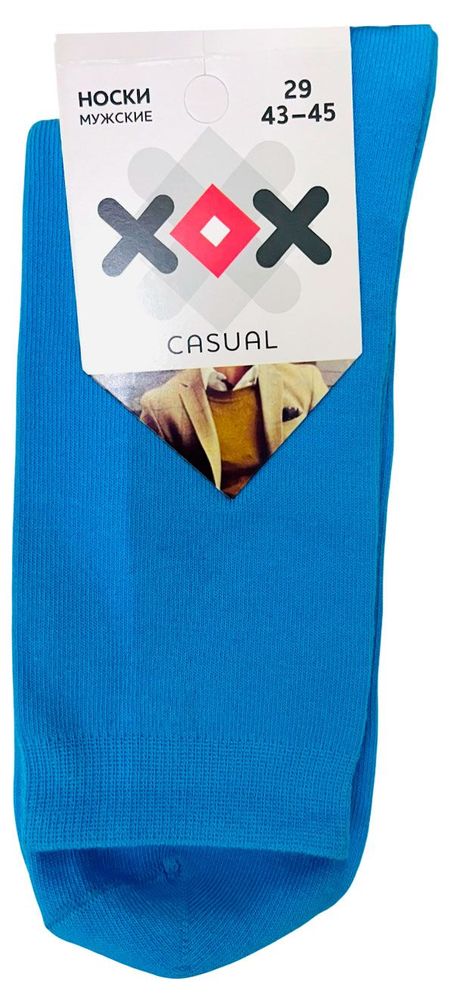 Носки мужские ХОХ бирюзовые, р 29