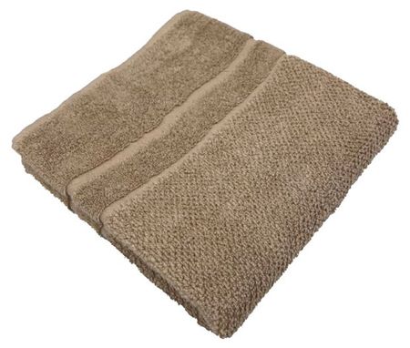Полотенце махровое для ног Actuel плотность 650 г/м бежевый, 50х70 см