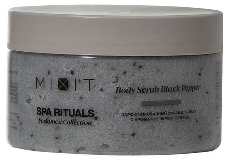 Скраб для тела Mixit Spa Rituals парфюмированный с ароматом черного перца, 300 г
