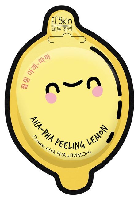 Пилинг для лица EL'Skin Aha-Рha Лимон Корея, 10 г