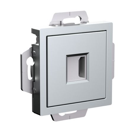 Розетка HDMI Systeme Electric AtlasDesign встраиваемая алюминий (ATN000380)