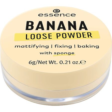 Пудра для лица ESSENCE Рассыпчатая пудра BANANA LOOSE POWDER разъемы banana tlzwla 5шт