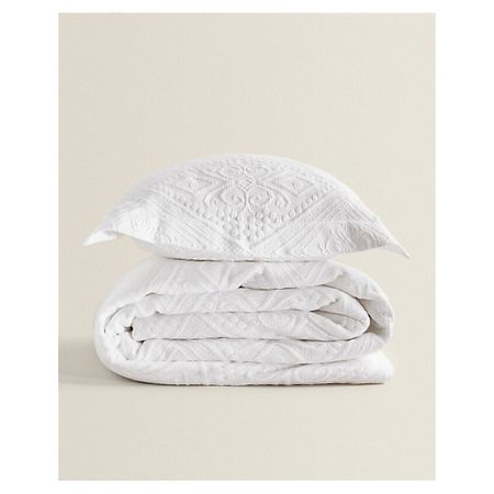 Плед ZARA HOME Плед с геометрическим дизайном