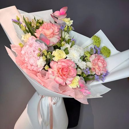 Букет живых цветов ДАРИ ЦВЕТЫ Букет гигант «Большая любовь акриловый топпер для торта большая красная любовь mjcakedecor