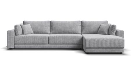 Угловой диван Босс Прайм Макс Вельвет CORD серый