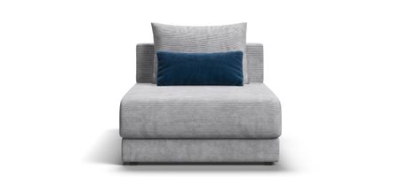 Оттоманка РИЧМОНД MODOOL Вельвет CORD серый