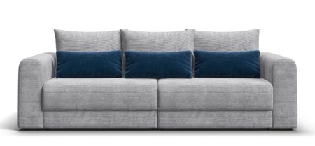 Модульный диван РИЧМОНД MODOOL Вельвет CORD серый