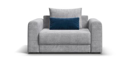 Кресло РИЧМОНД MODOOL Вельвет CORD серый