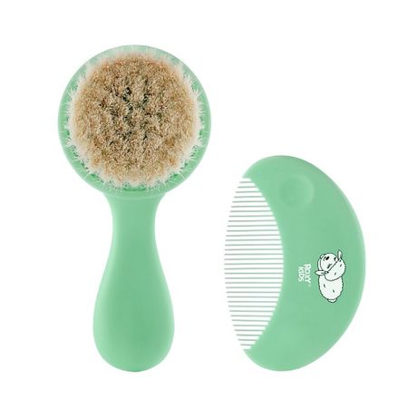 Набор детский ROXY KIDS Набор мягкая расческа-щетка и гребешок мягкая роликовая щетка для dreame h12 pro h12 dual h12 plus h13 pro plus mix m13 beta g10pro