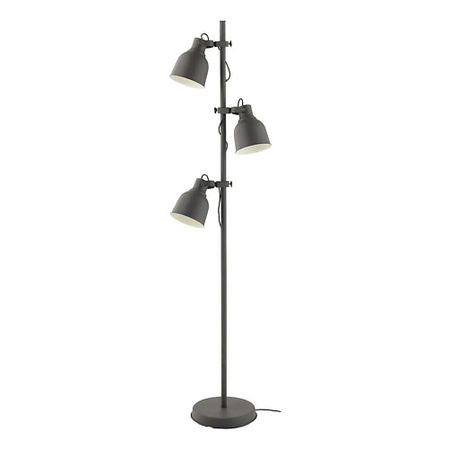 Торшер IKEA Напольный светильник HEKTAR с 3 точечными светильниками yanke noguchi akari напольный торшер из рисовой бумаги