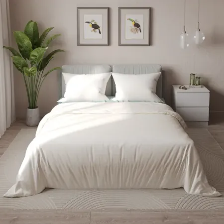 Комплект постельного белья Mona Liza евро сатин молочный комплект постельного белья mona liza евро сатин grey