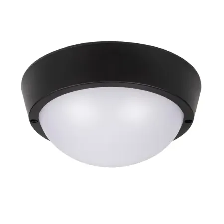 Светильник утилитарный настенно-потолочный Jazzway PBH-PC-RA 12 Вт IP65 круг цвет черный