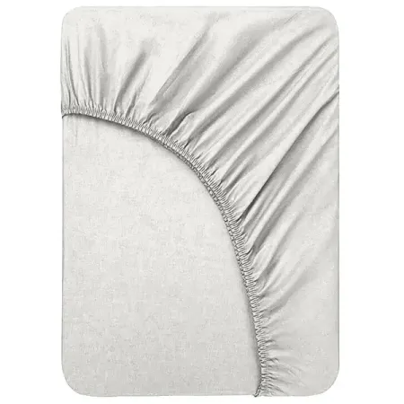 Простыня Mona Liza 11-4201 220x200 см сатин на резинке молочный хлопковая простыня dreamreal 100 160 200