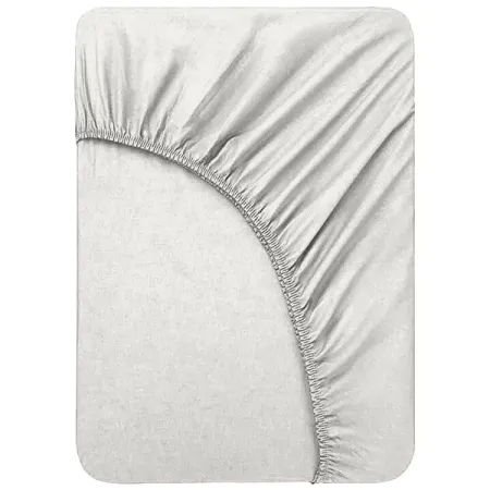 Простыня Mona Liza 11-4201 200x180 см сатин на резинке молочный хлопковая простыня dreamreal 100 160 200