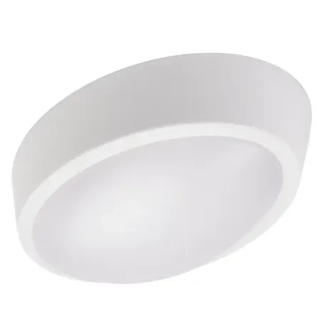 Светильник утилитарный настенно-потолочный Jazzway PBH-PC-OA 12 Вт IP65 овал цвет белый потолочный светильник teetealy ip65 5 18вт