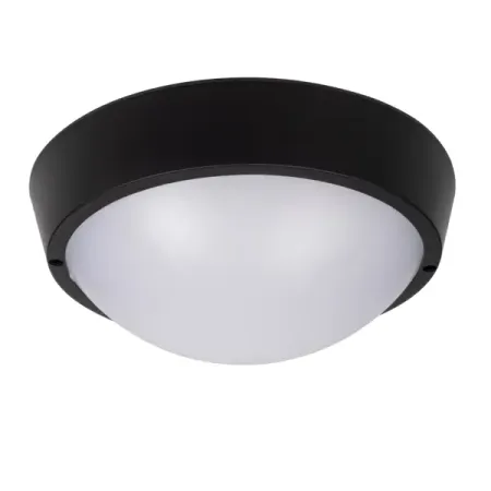 Светильник утилитарный настенно-потолочный Jazzway PBH-PC-RA 18 Вт IP65 круг цвет черный