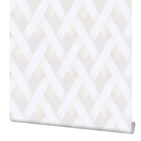 Обои флизелиновый Palitra Home Super белые 1.06 м HC7526-24