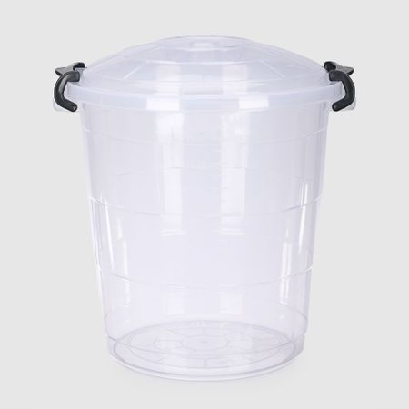 Ведро Follow me Tetris с крышкой 22 л 38,5x36,5x38,5 см