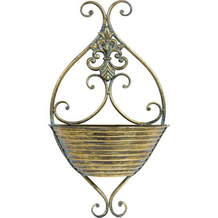 Кашпо настенное Glasar Эфиопия 27х14х46 см (57-367/2)