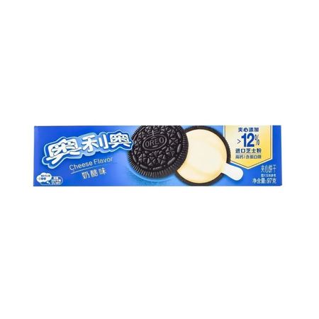 Печенье Oreo со вкусом сыра 97 г гренки ржано пшеничные гренковъ long со вкусом сыра и чеснока 100 г