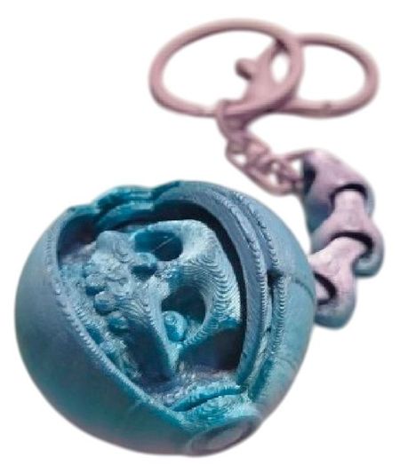 Брелок Union Source Космическая голова, 1 шт брелок гусеница плюш 17 5см 15 3307019599 9